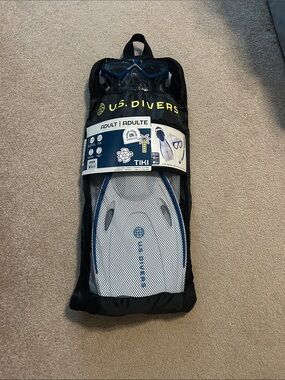 NWT US drivers adult tiki full snorkel set